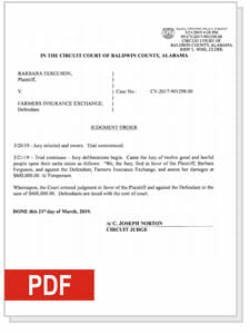 Circuit Court of Baldwin County Alabama